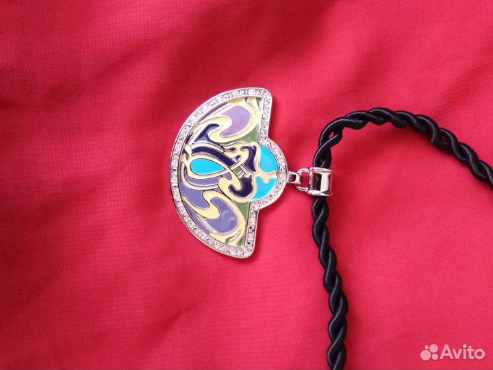 Комплект бижутерии Флоранж (кольцо и колье)