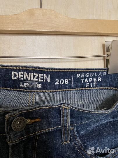 Мужские джинсы levis 208 denizen