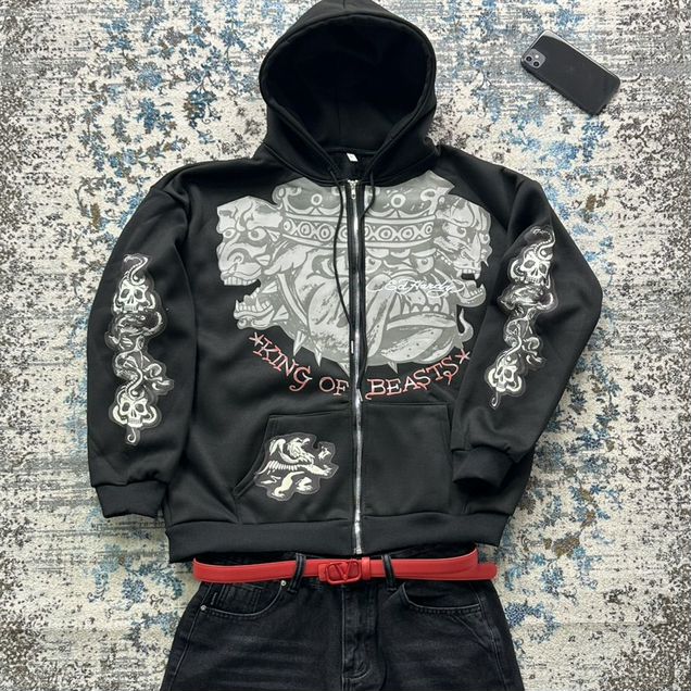 Зип худи ed hardy