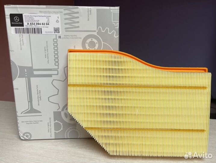 Воздушный фильтр Mercedes-Benz A6540940204
