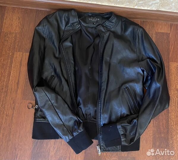 Куртка кожаная женская