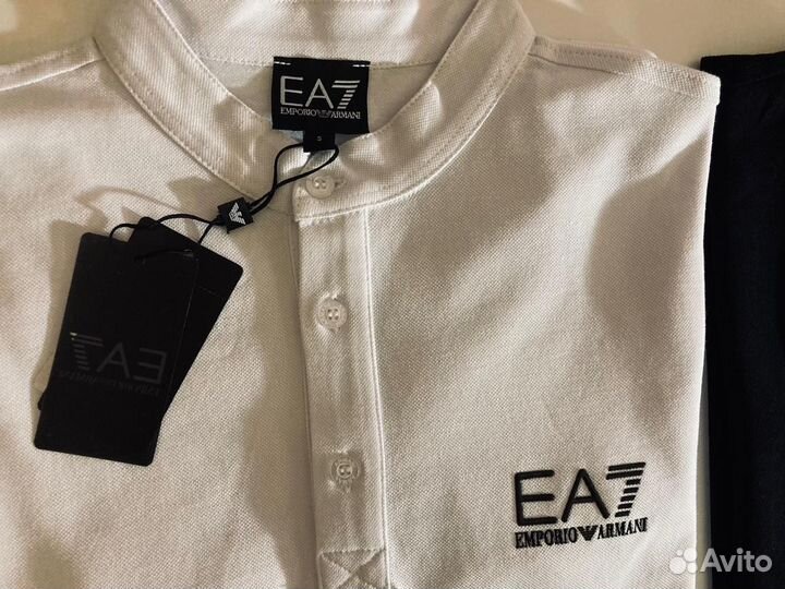 Футболка поло EA7