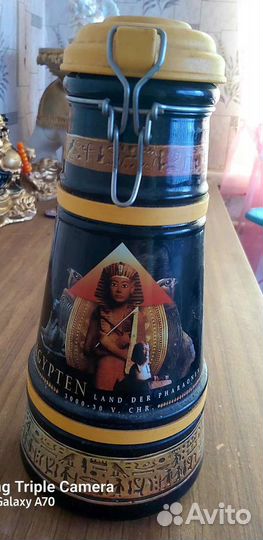 Коллекционная пивная бутылка-термос