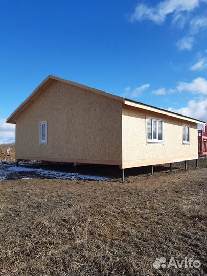 Деревянный домик 40 м