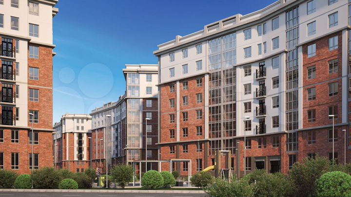 1-к. квартира, 45,8 м², 3/8 эт.