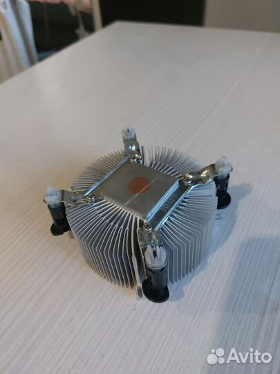 Боксовый кулер (радиатор) с медным сердечником
