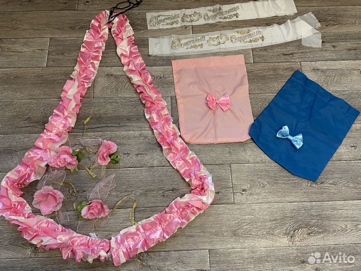 Свадебные украшения на машину и другое