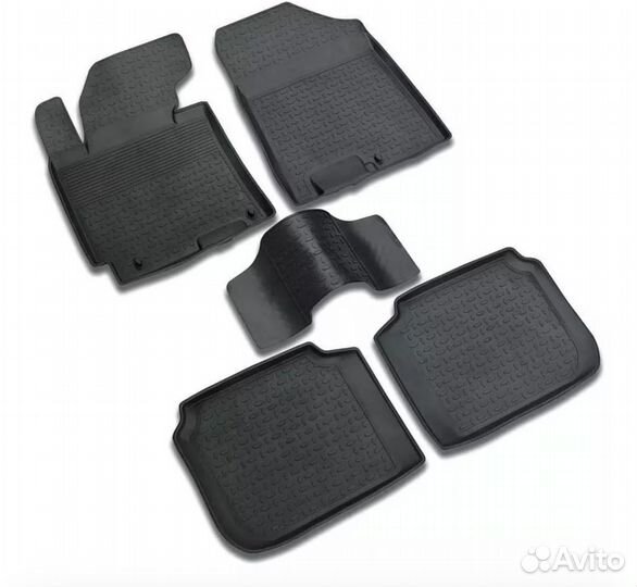 Резиновые коврики Seintex Kia Cerato 2013-2018