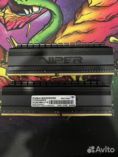Оперативная память ddr4 16gb 3200