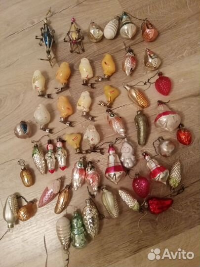 Елочные игрушки СССР