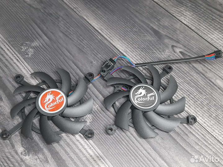 Вентиляторы для видеокарты фирмы ColorFul