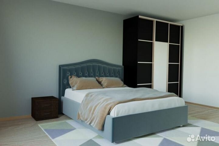 Кровать мягкая 