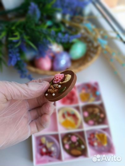 Шоколад медианты комплимент подарок к пасхе