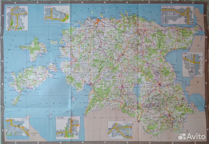 Туристские схемы: Прибалтика, Беларусь, Молдова