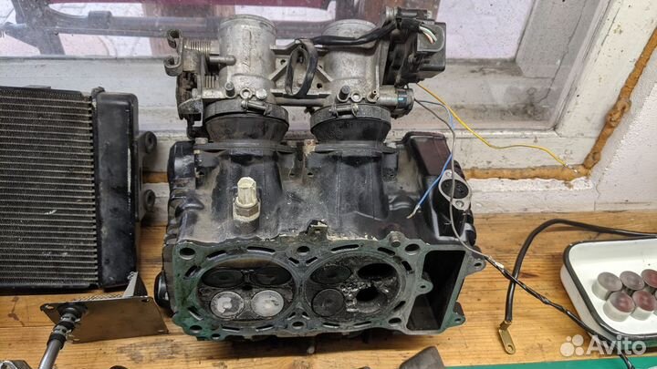 Сцепление кпп ГБЦ Kawasaki ER-6F (Ninja 650R)