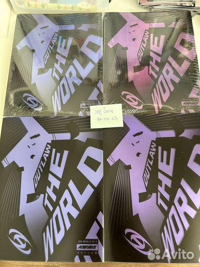 Запечтанные ateez outlaw