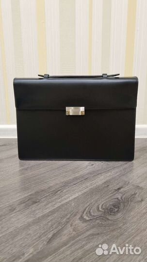 Мужской кожаный портфель francesco marconi