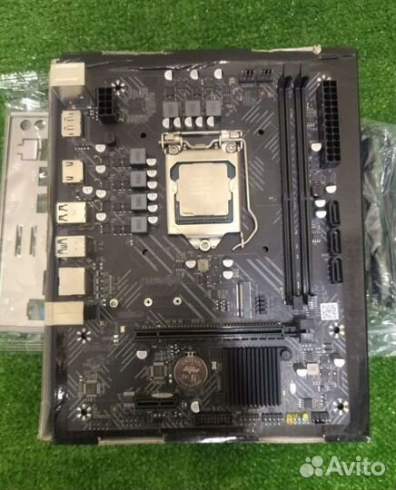 Материнская плата H 510 с процессором i3 10100f