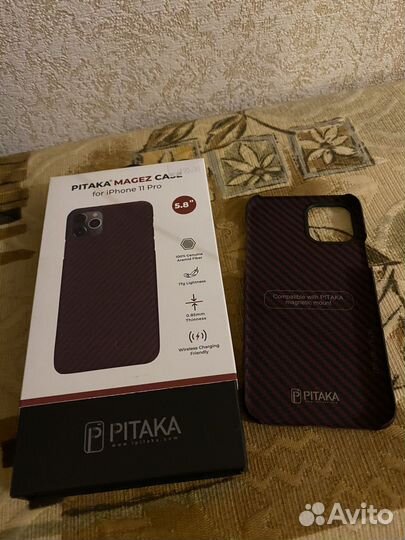 Чехол на iPhone 11 pro pitaka