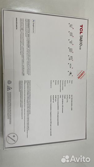 Новый Запечатанный Планшет TCL Tab 10S 10.3