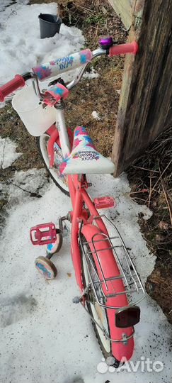 Велосипед для девочки 4-7лет