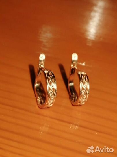 Золотые серьги СССР 583 проба