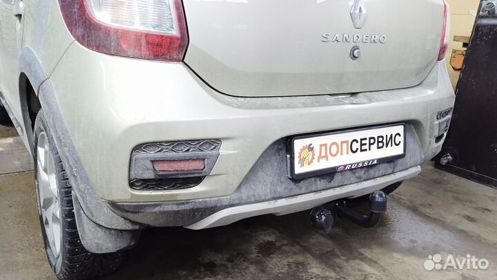 Фаркоп на Sandero, Logan в том числе Stepway