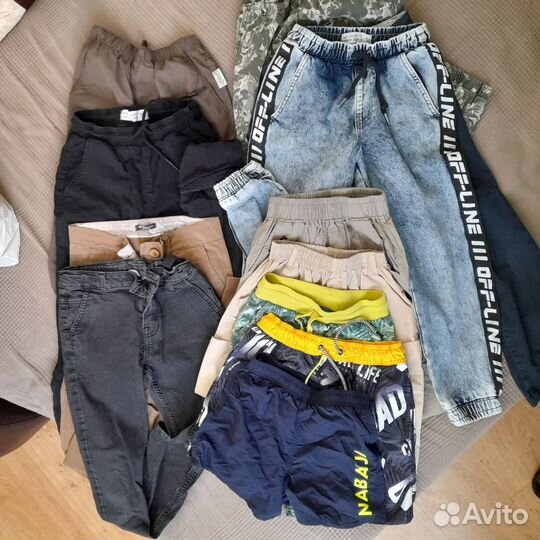 Вещи пакетом на мальчика 130-140