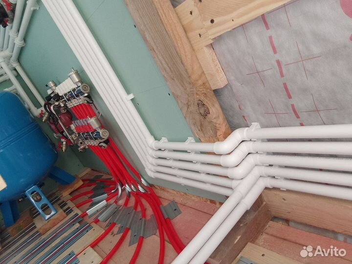 Монтаж систем отопления