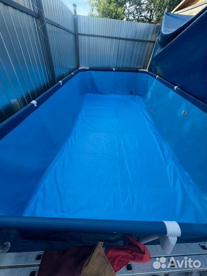 Каркасный бассейн 400х211х81