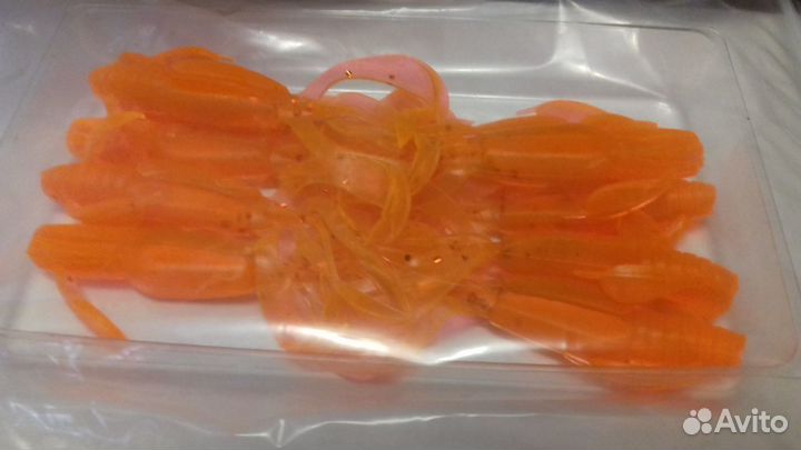 Силиконовые приманки Crazy Flapper 71 мм и 91 мм