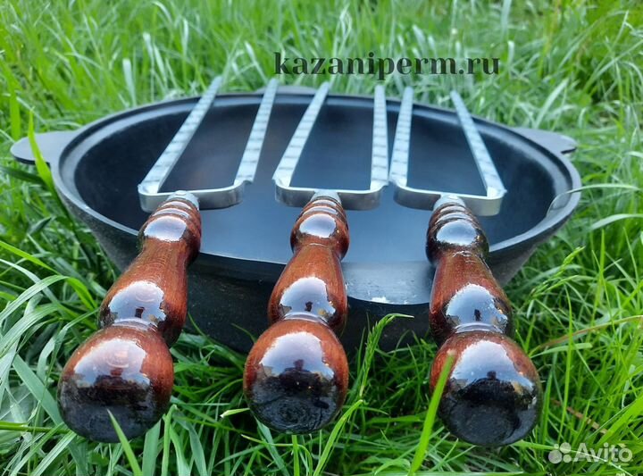 Шампура двойные / Шампур вилка