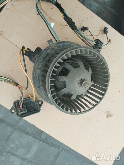 Мотор печки фиат браво