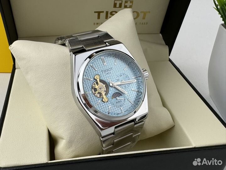 Мужские часы Tissot PRX Механика хронографом