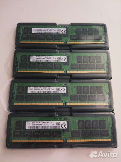 DDR4 32G 2400 Mhz серверная память REG ECC