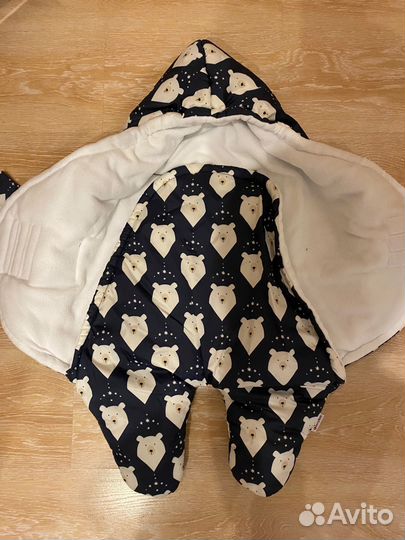 Конверт (комибезон) на выписку / в автолюльку