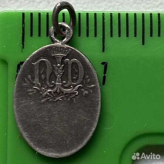 Жетон серебро конец 19в
