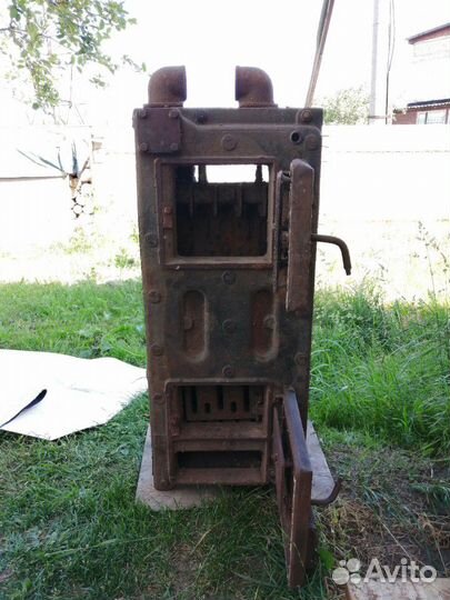Котёл твердотопливный чугунный