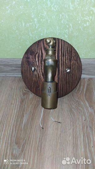 Светильник кран бронза