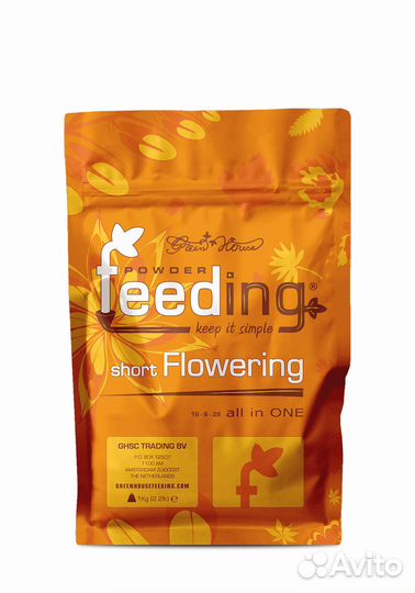 Удобрение Powder Feeding Short Flowering 1 кг