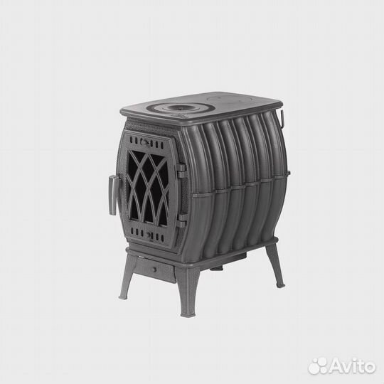 Печь-камин отопительно-варочная «бахта»