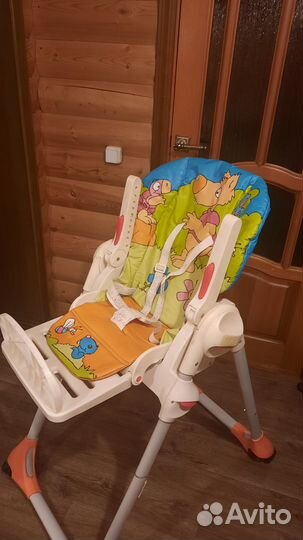 Стульчик для кормления chicco polly