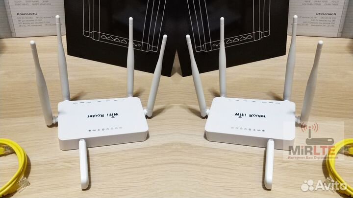 Роутер ZBT Модем 4G Безлимитный Интернет Комплект