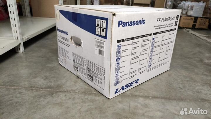 Новый мфу Panasonic KX-FLM663RU