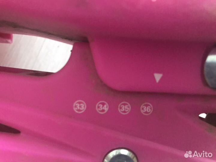 Роликовые коньки раздвижные33-36