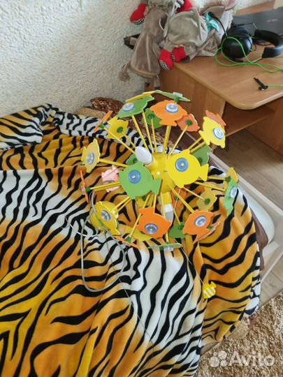 Люстра потолочная детская с 3 режимами