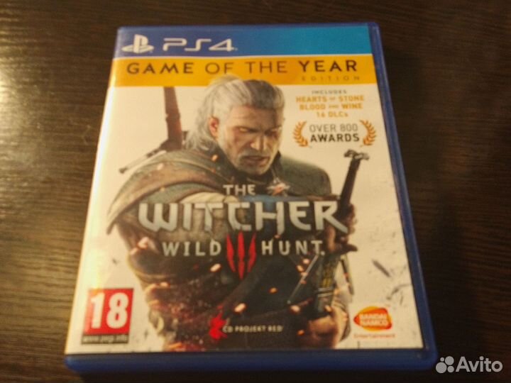 Игры для приставок ps4 The Witcher Wild Hunt 3