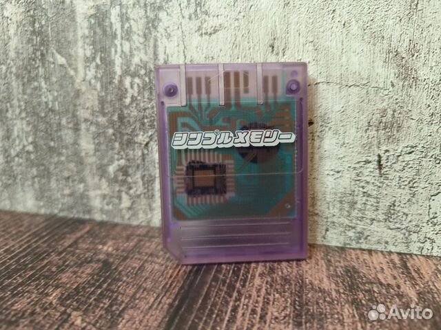 Memory card ps1 violet / карта памяти пс1