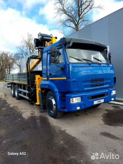 КАМАЗ 65117 с КМУ, 2013