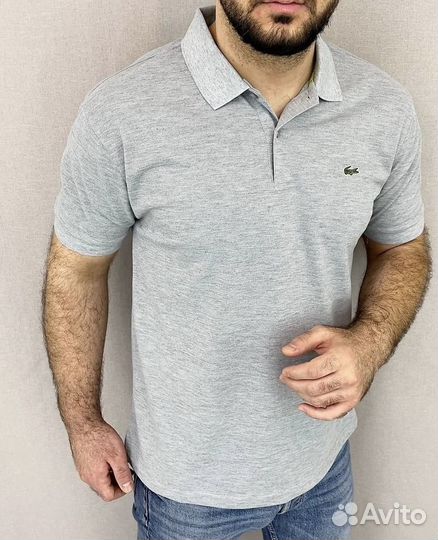 Футболка polo Lacoste больших размеров